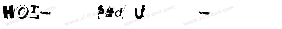 HOT-武骨 Std U手机版字体转换